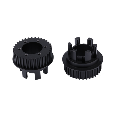 CNC plastic parts plastic injection machinery parts knurling wheels